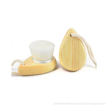 Soft synthetic hair face clean skin care brush
